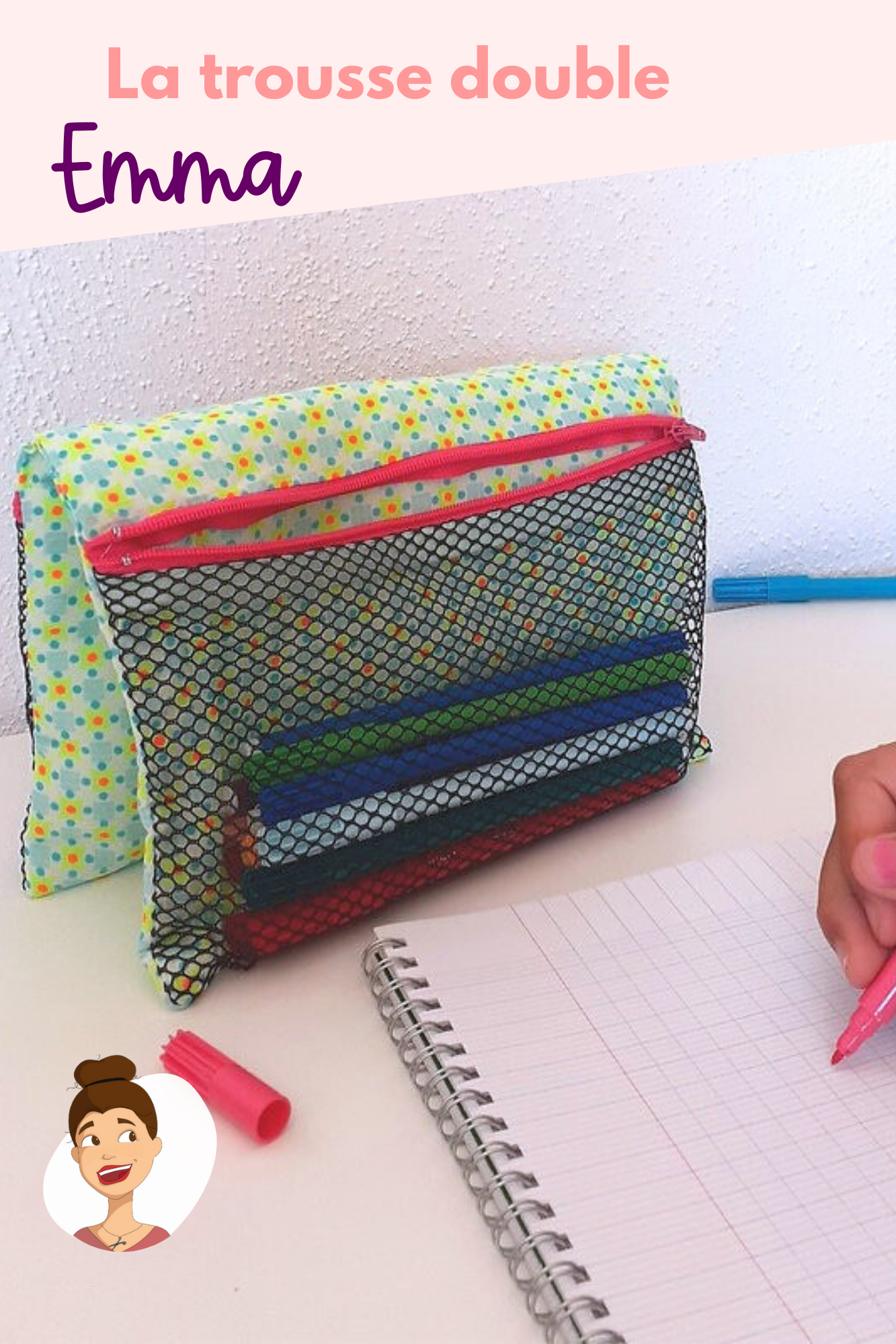 Patron de la Trousse double Emma