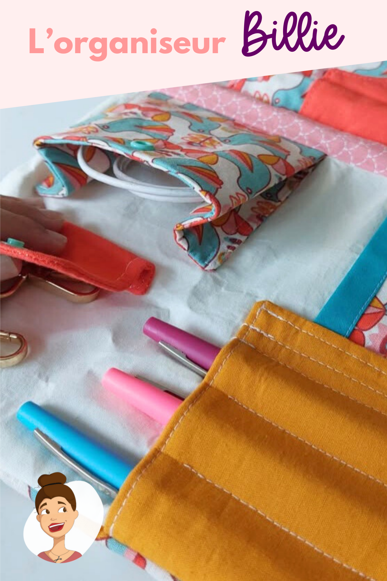 Patron de l'organiseur Billie