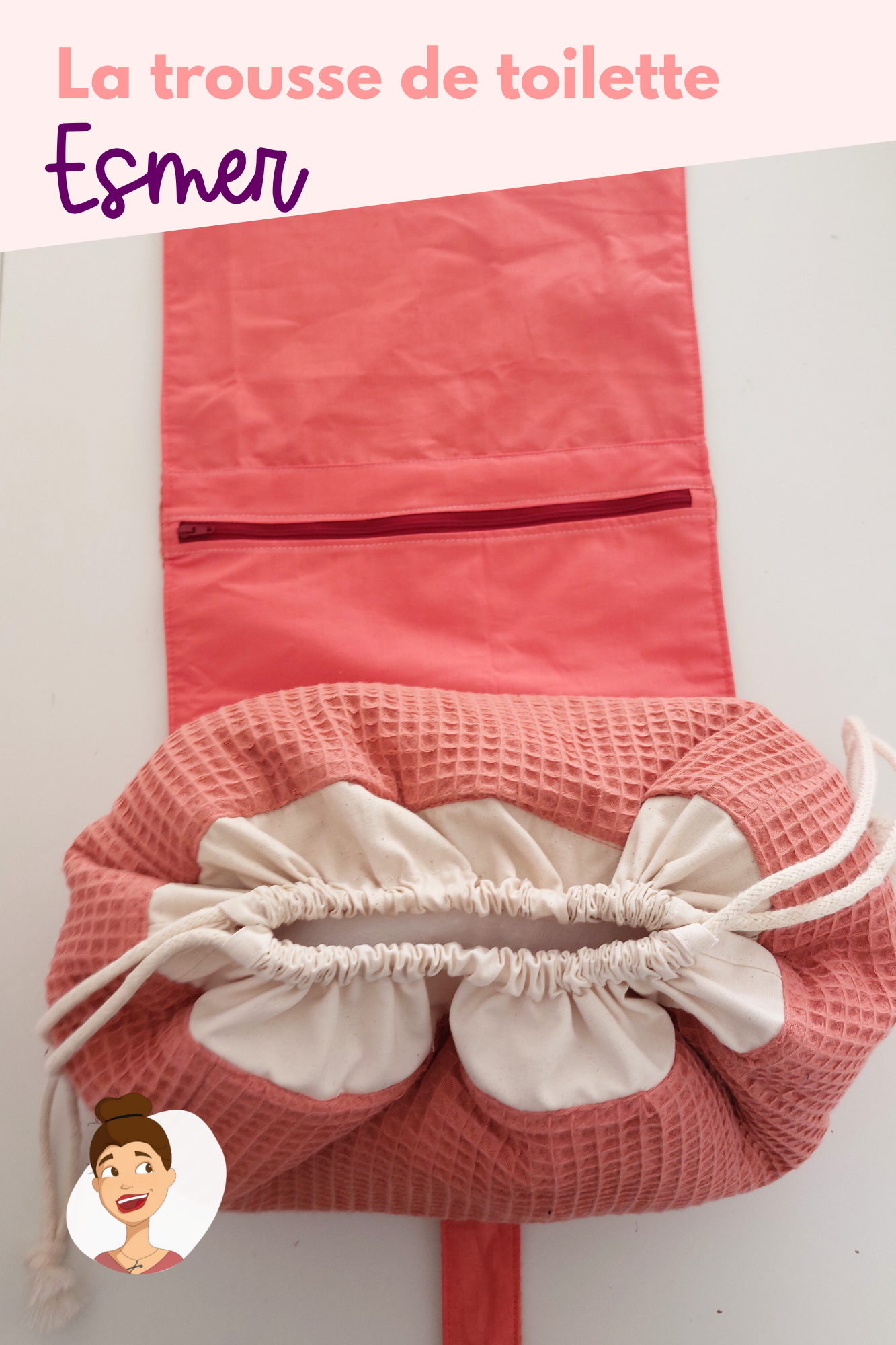 Patron de la trousse de toilette Esmer