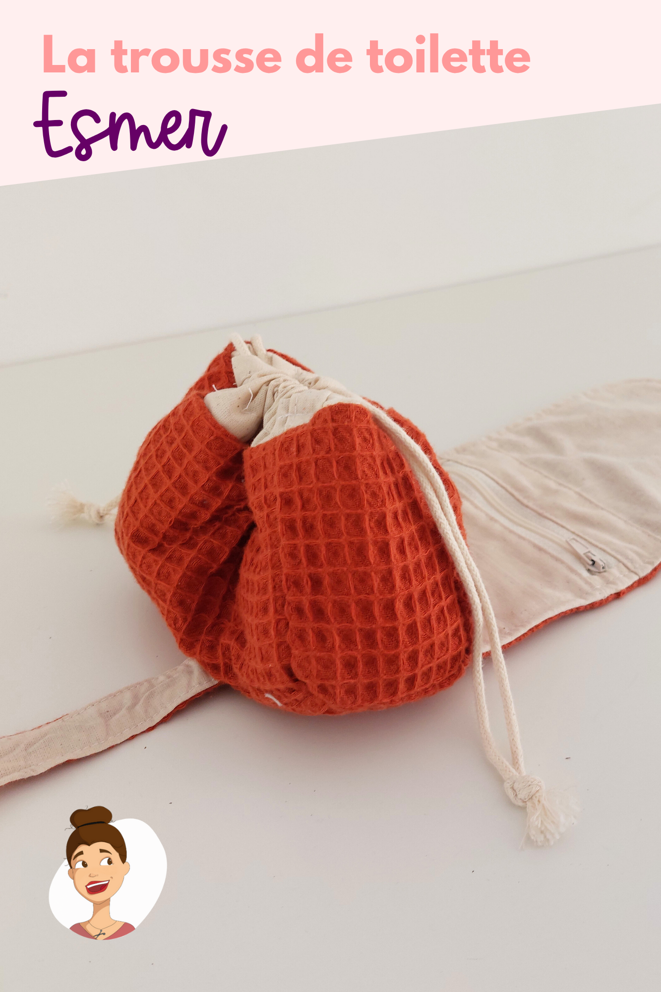 Patron de la trousse de toilette Esmer