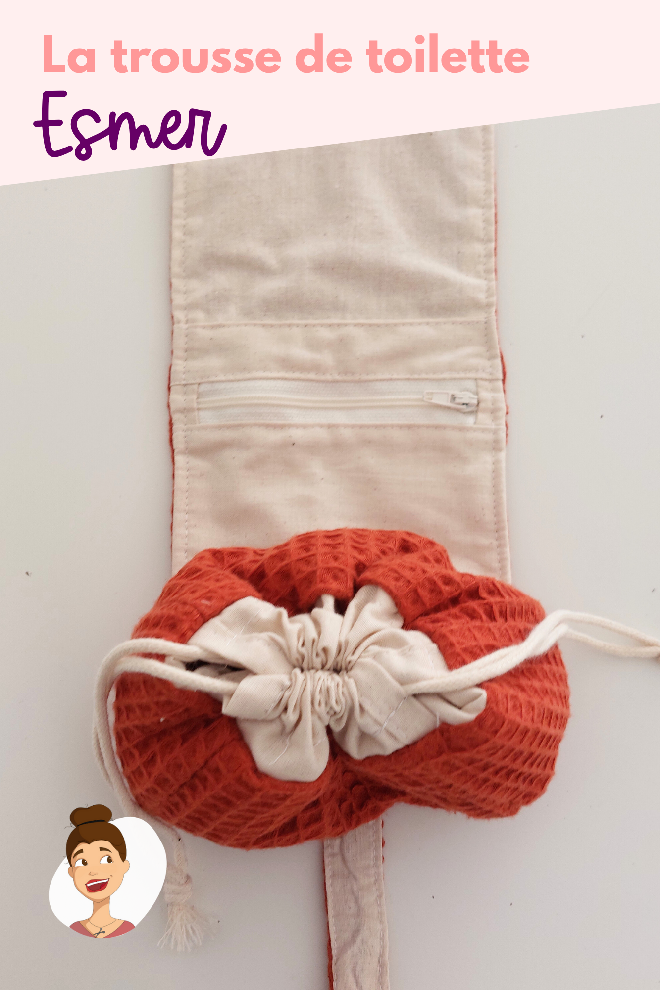 Patron de la trousse de toilette Esmer