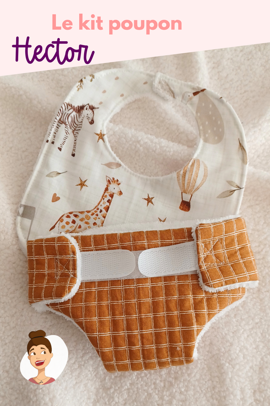 Patron du Kit pour poupon Hector