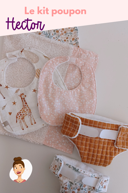 Patron du Kit pour poupon Hector