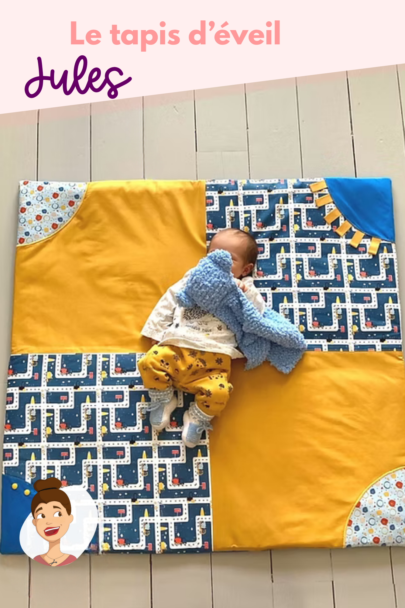 Patron du tapis d'éveil Jules