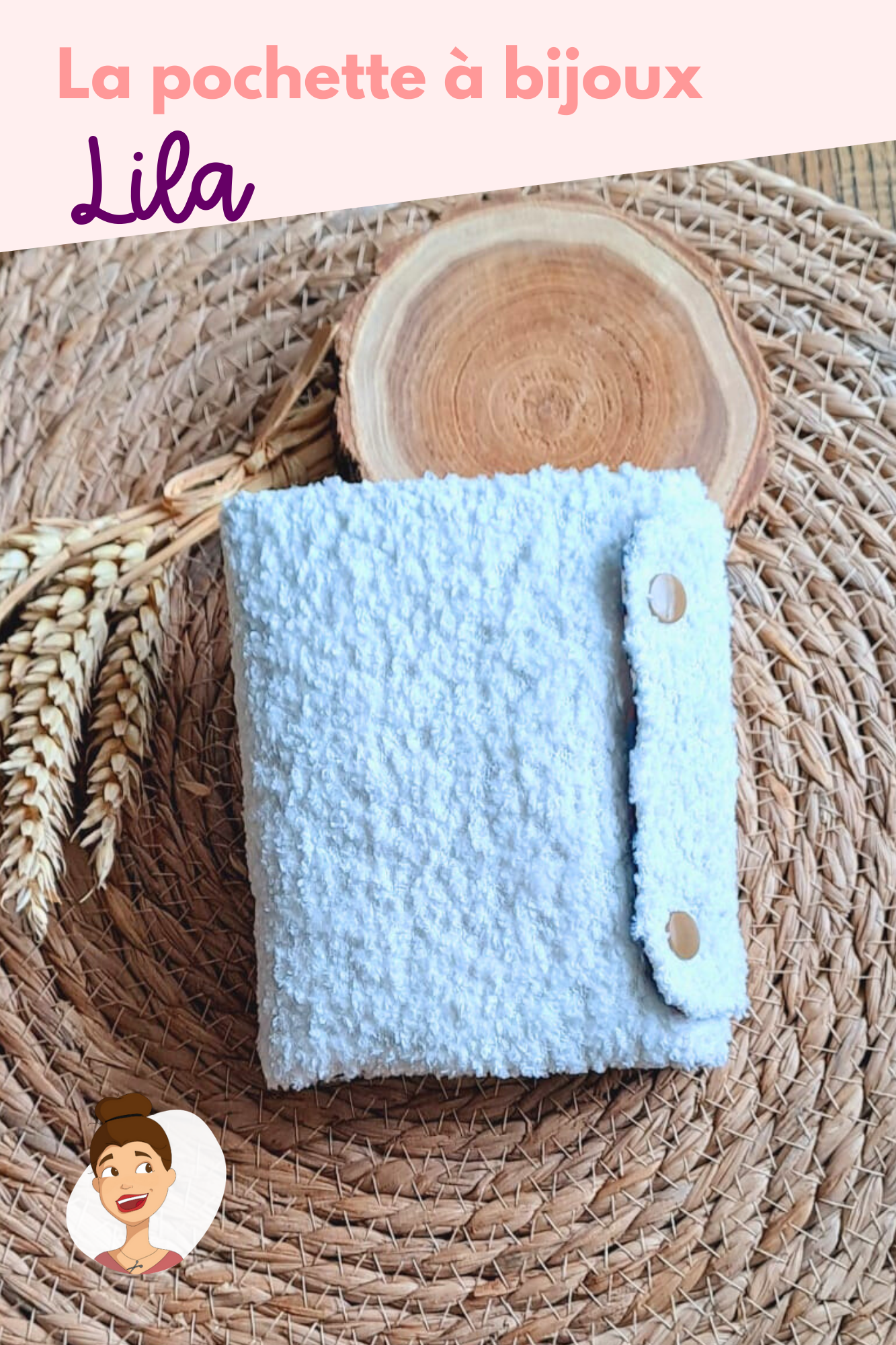 Patron de la pochette à bijoux Lila