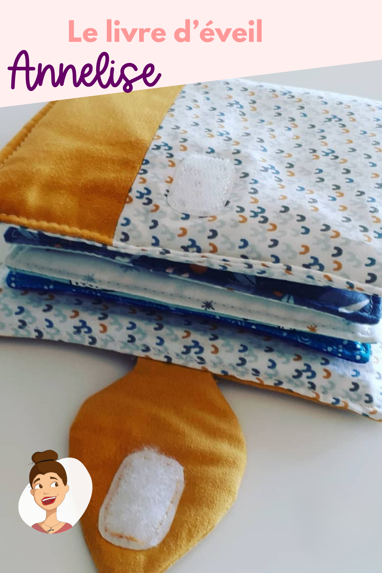 Patron du livre d'éveil Annelise