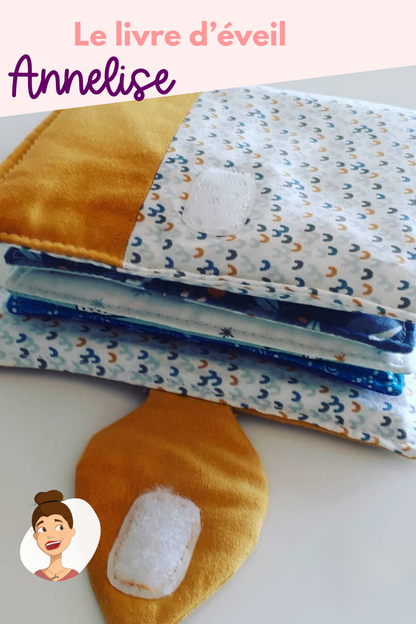Patron du livre d'éveil Annelise