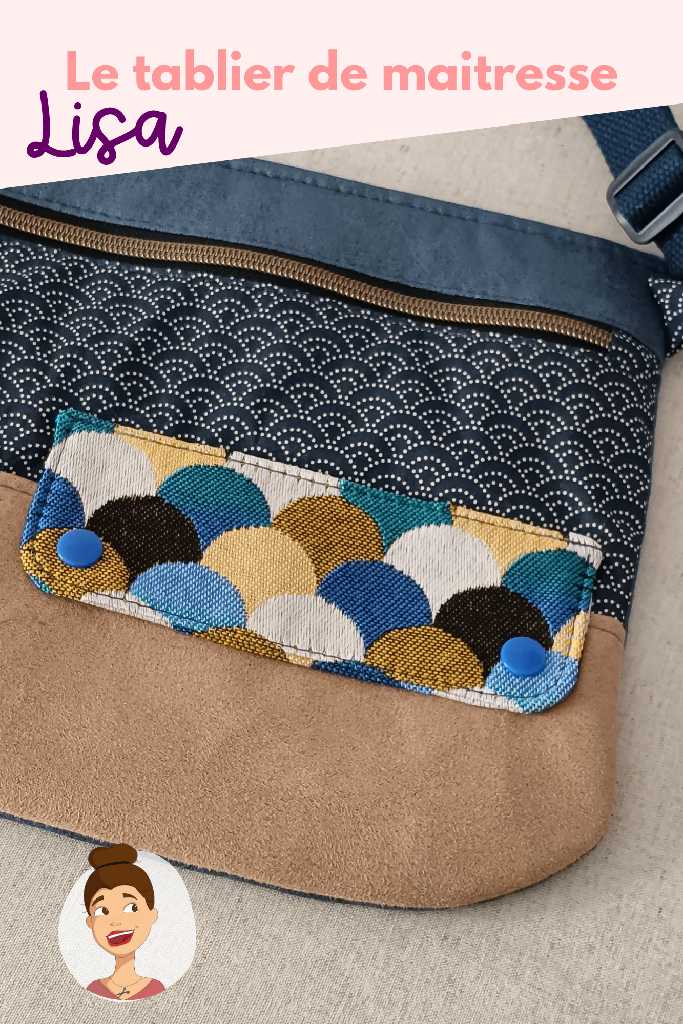 Patron du tablier de maitresse Lisa