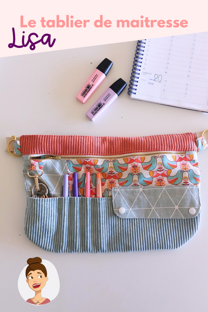 Patron du tablier de maitresse Lisa