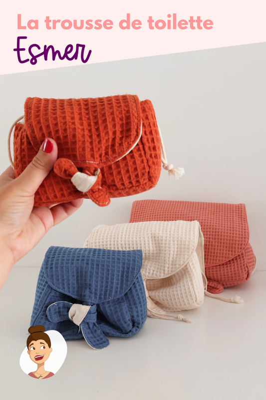 Patron de la trousse de toilette Esmer