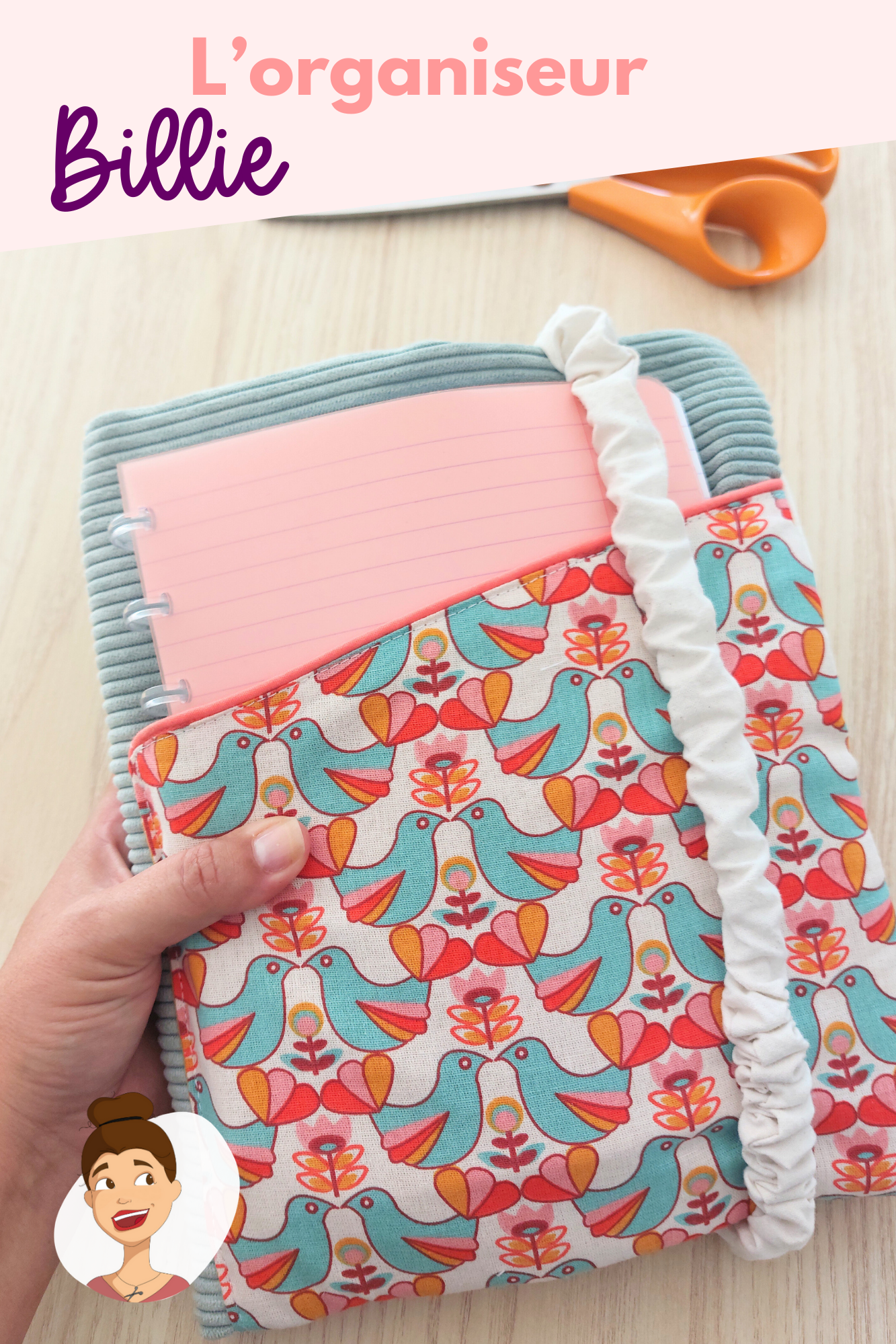 Patron de l'organiseur Billie