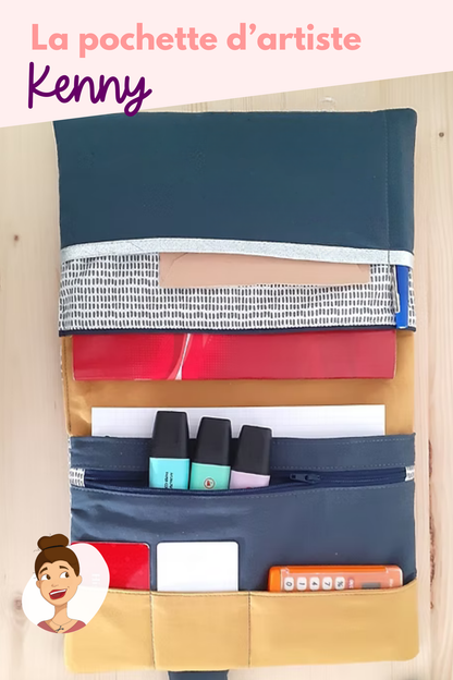 Patron de la trousse d'artiste Kenny