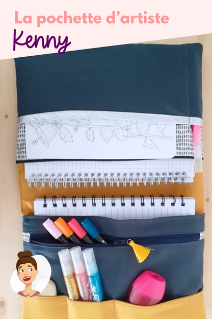 Patron de la trousse d'artiste Kenny