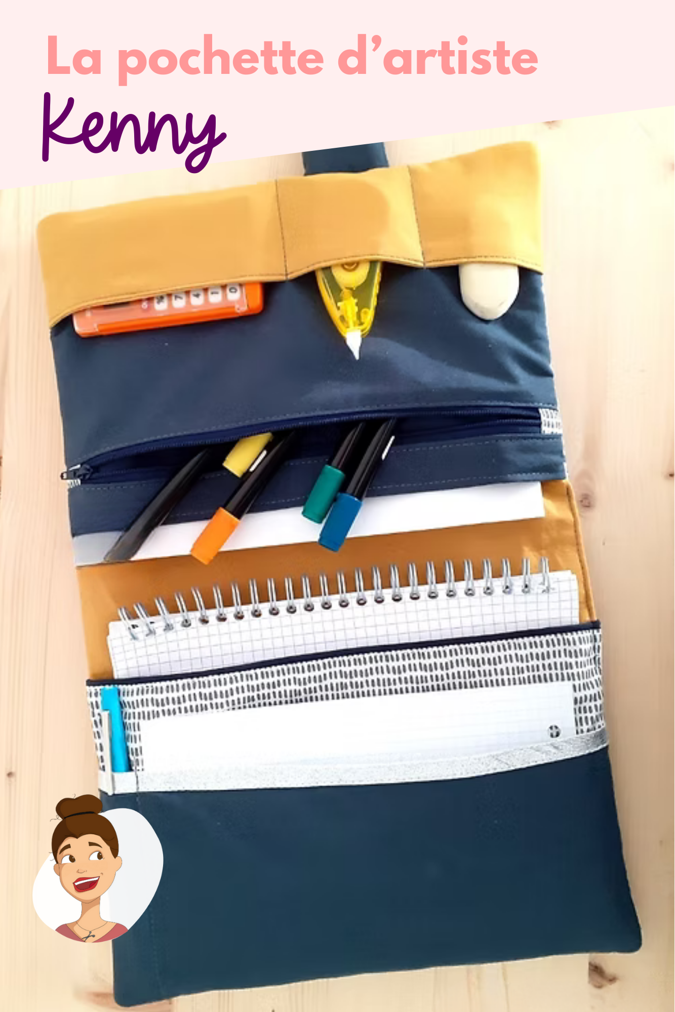 Patron de la trousse d'artiste Kenny