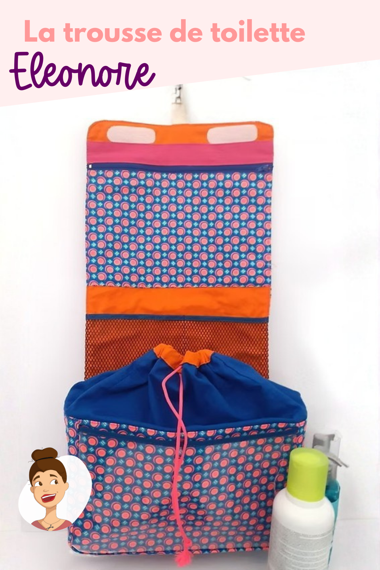 Patron de la trousse de toilette Eleonore