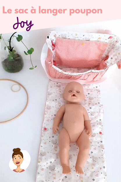 Patron du sac à langer pour poupon Joy