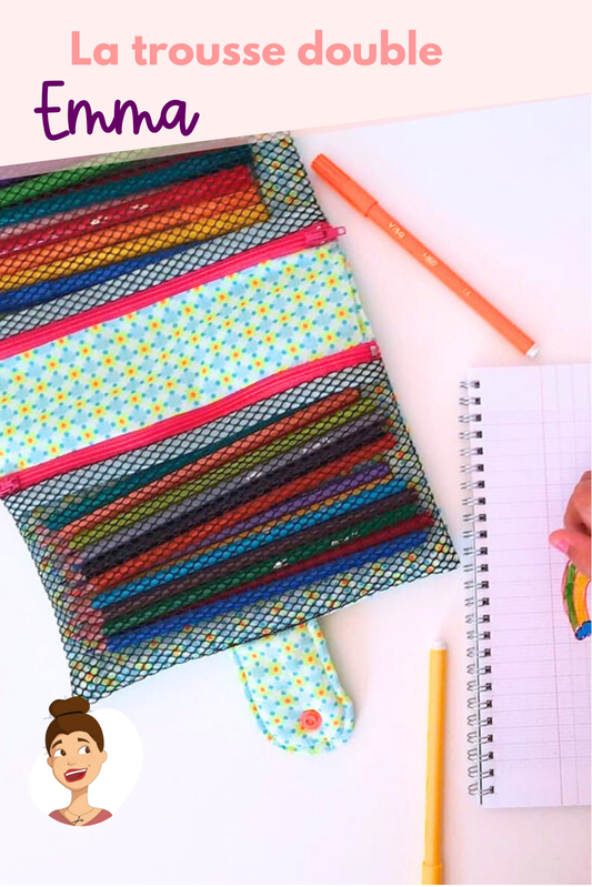 Patron de la Trousse double Emma