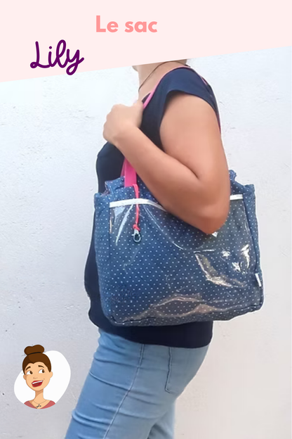Patron du sac Lily (2 tailles inclus)