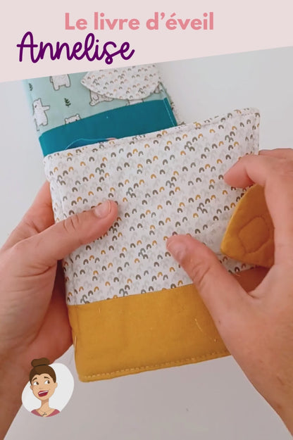 Patron du livre d'éveil Annelise