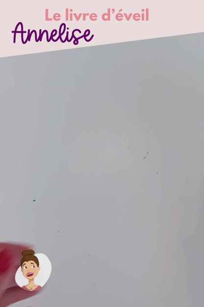 Patron du livre d'éveil Annelise