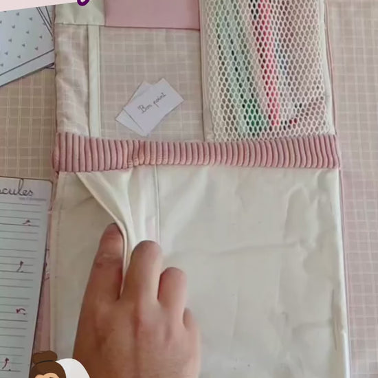 Patron couture tuto pdf - pochette ardoise velleda Cemailine - tuto projet couture pdf facile pour pochette ardoise veleda et fiche pour enfant - cadeau de noel anniversaire - facile