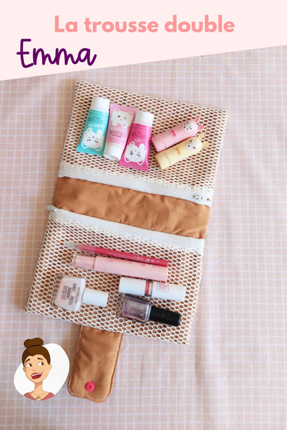Patron de la Trousse double Emma