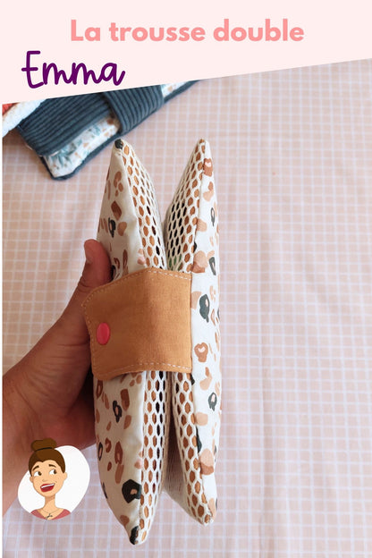 Patron de la Trousse double Emma